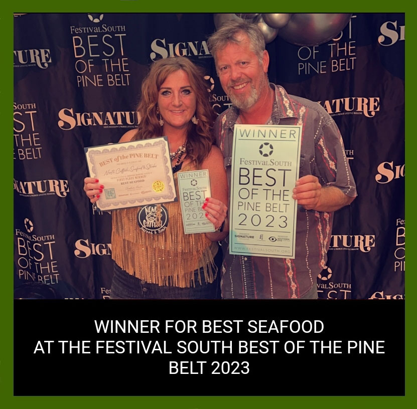 Best Seafood of the Pinebelt 2023